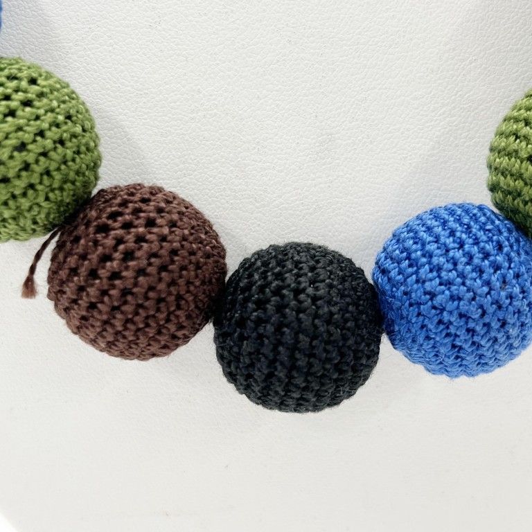 Prada Necklace Multicolor Cotton