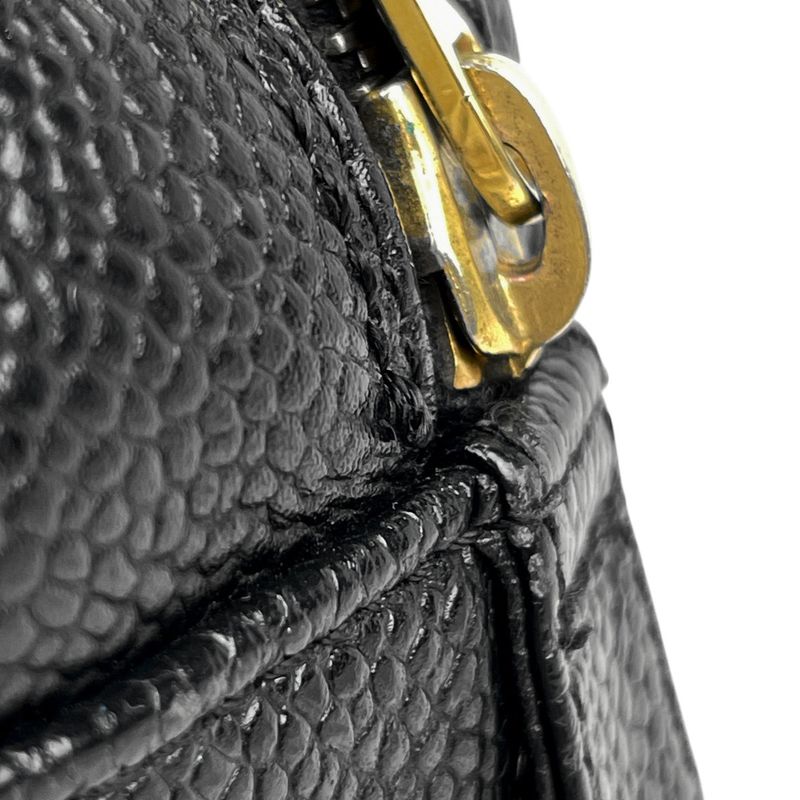 Chanel CC Logo Chain Shoulder Bag Quilted Tote