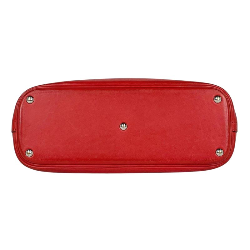 Hermes Bolide 27 2-Way Shoulder Bag Swift Rouge Tomato