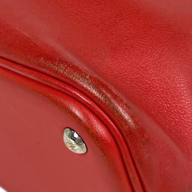 Hermes Bolide 27 2-Way Shoulder Bag Swift Rouge Tomato