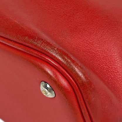 Hermes Bolide 27 2-Way Shoulder Bag Swift Rouge Tomato
