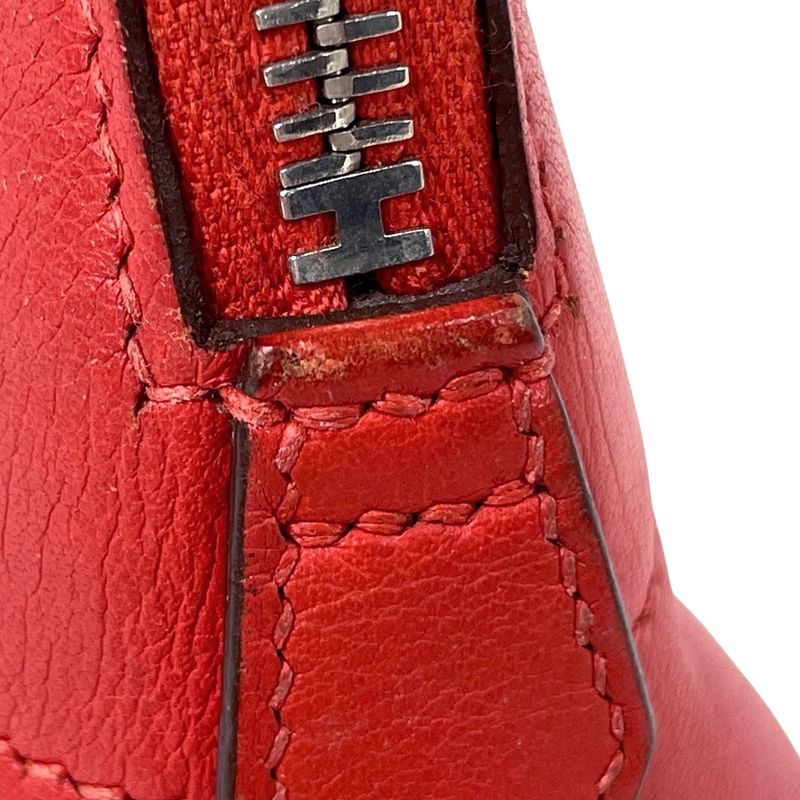 Hermes Bolide 27 2-Way Shoulder Bag Swift Rouge Tomato