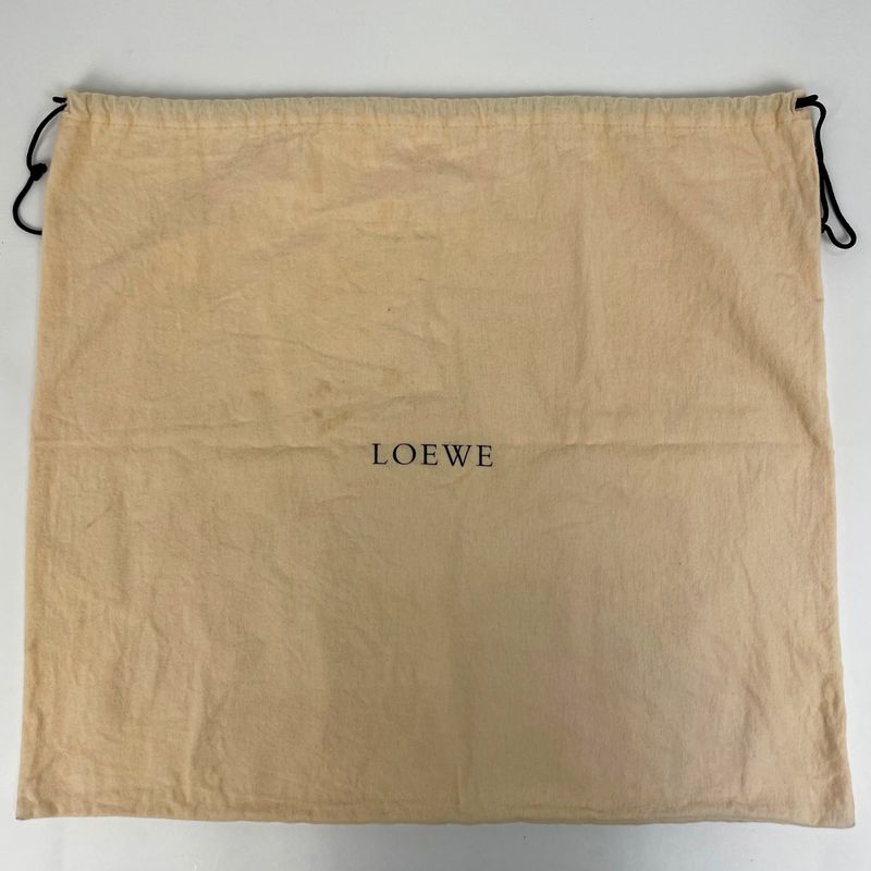 Loewe Nappa Aire Anagram Handbag Leather Gold