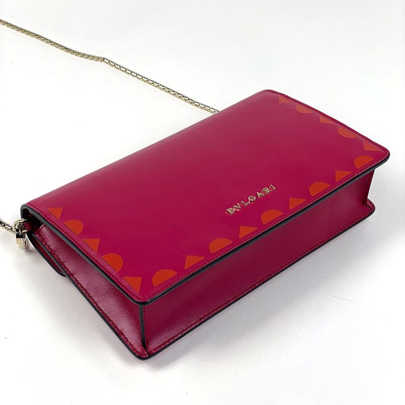 Bvlgari Serpenti Chain Shoulder Bag 2-Way Clutch