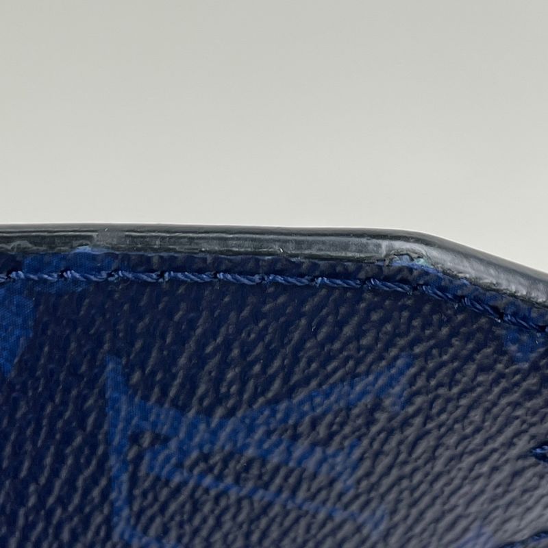 Louis Vuitton Outdoor Messenger PM Monogram Shoulder Bag Taigarama Cobalt