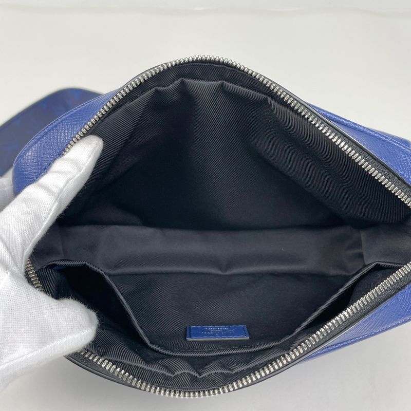 Louis Vuitton Outdoor Messenger PM Monogram Shoulder Bag Taigarama Cobalt