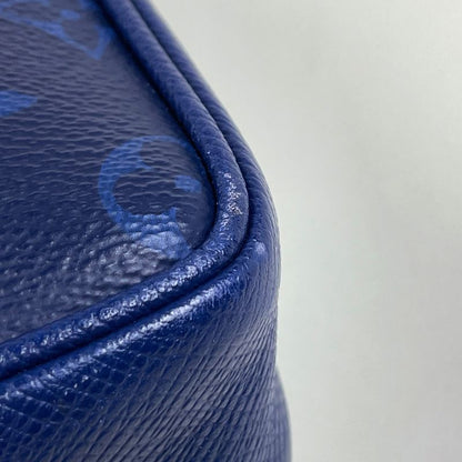 Louis Vuitton Outdoor Messenger PM Monogram Shoulder Bag Taigarama Cobalt