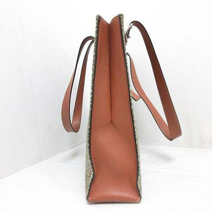 Loewe Buckle Horizontal Tote Anagram Jacquard Leather Green