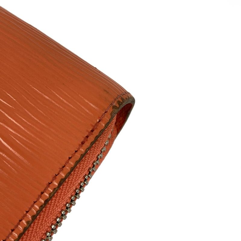 Louis Vuitton Wallet Epi Zippy Popi Petal Leather Poppy Petal