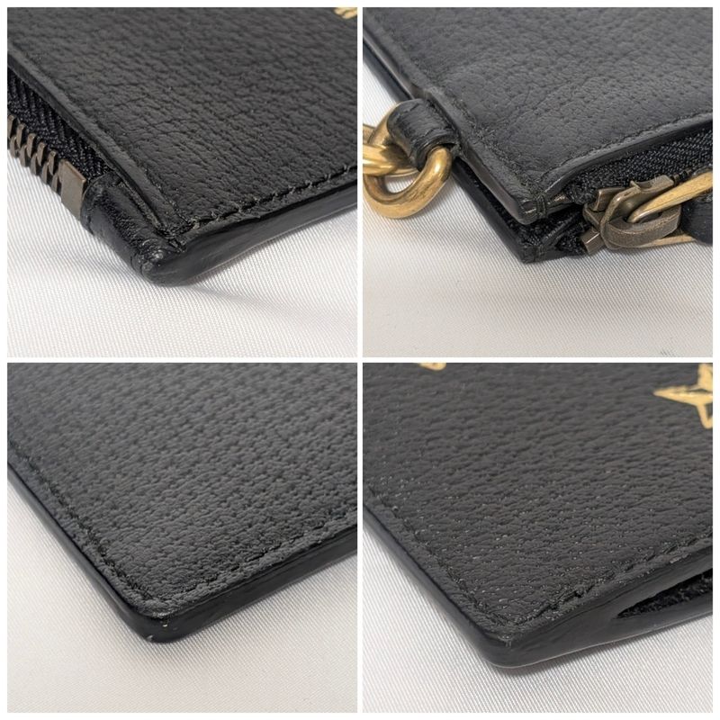 Gucci Leather Bi Black Clutch