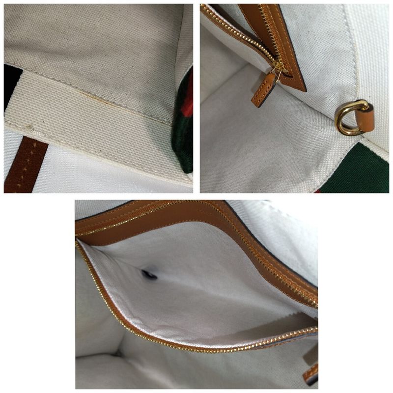 Gucci Sherry Handbag White