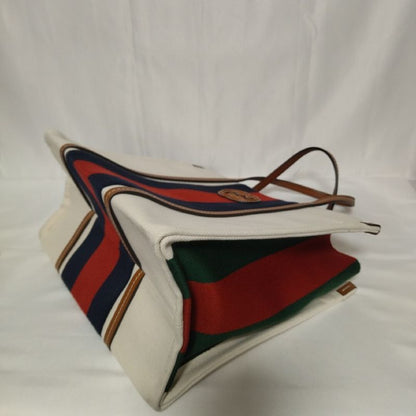 Gucci Sherry Handbag White