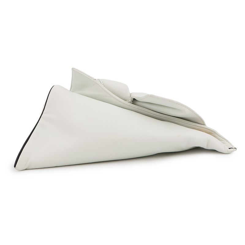 Loewe Clutch Ribbon Leather White