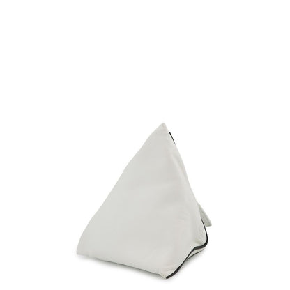 Loewe Clutch Ribbon Leather White