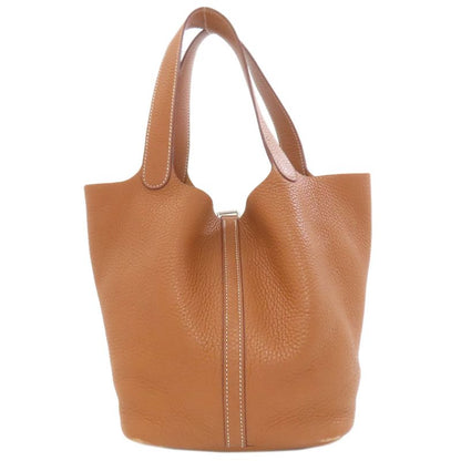 Hermes Picotin Lock MM Silver Handbag