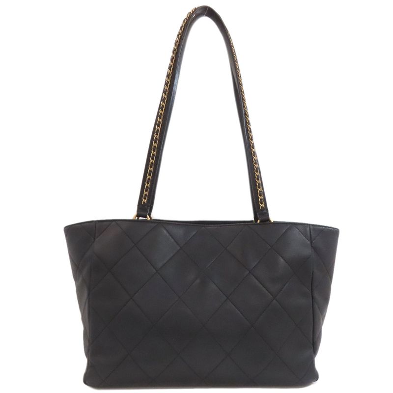 Chanel Quilted Gold Tote
