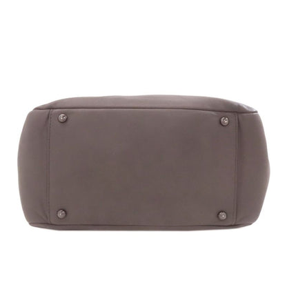 Chanel Chain Shoulder CC Logo Bag Lambskin Dark Gray