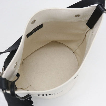 Saint Laurent Bucket Bag 2-Way Rive Gauche Faaaz Canvas