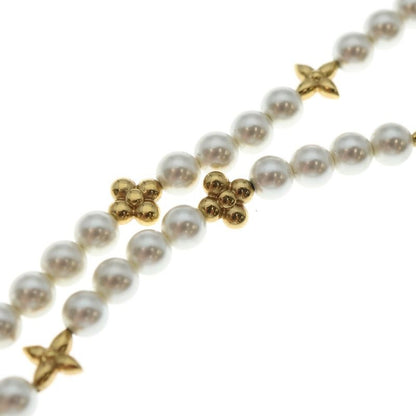 Louis Vuitton My LV Pearl Necklace White Gold