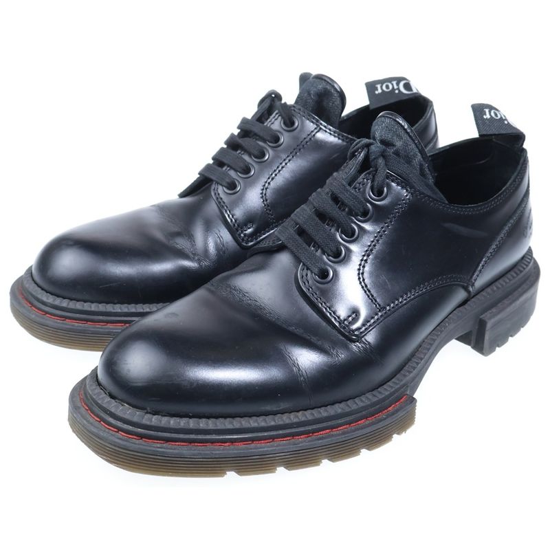 Dior Outer Feather Double Shoes Black