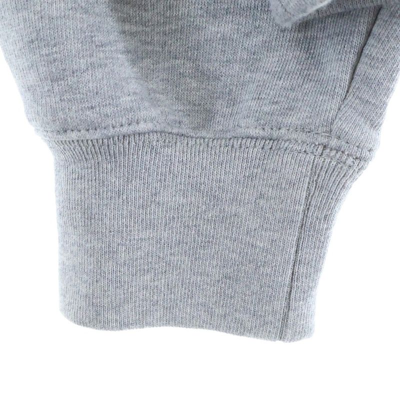 Gucci Hoodie Logo Print Pullover Sweatshirt Gray Sweater