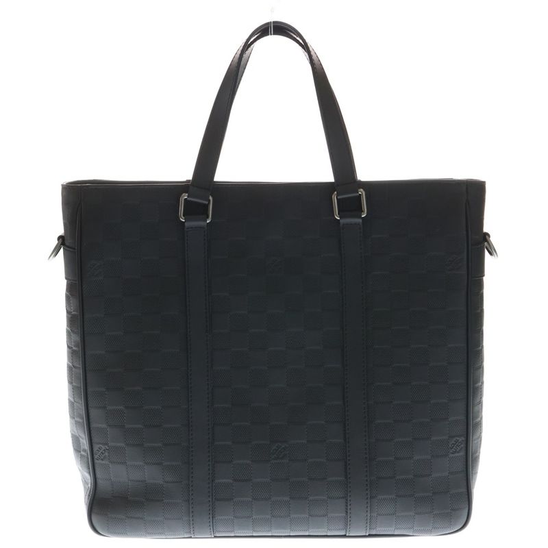 Louis Vuitton Neo Tadao Damier Infini Shoulder Bag Black