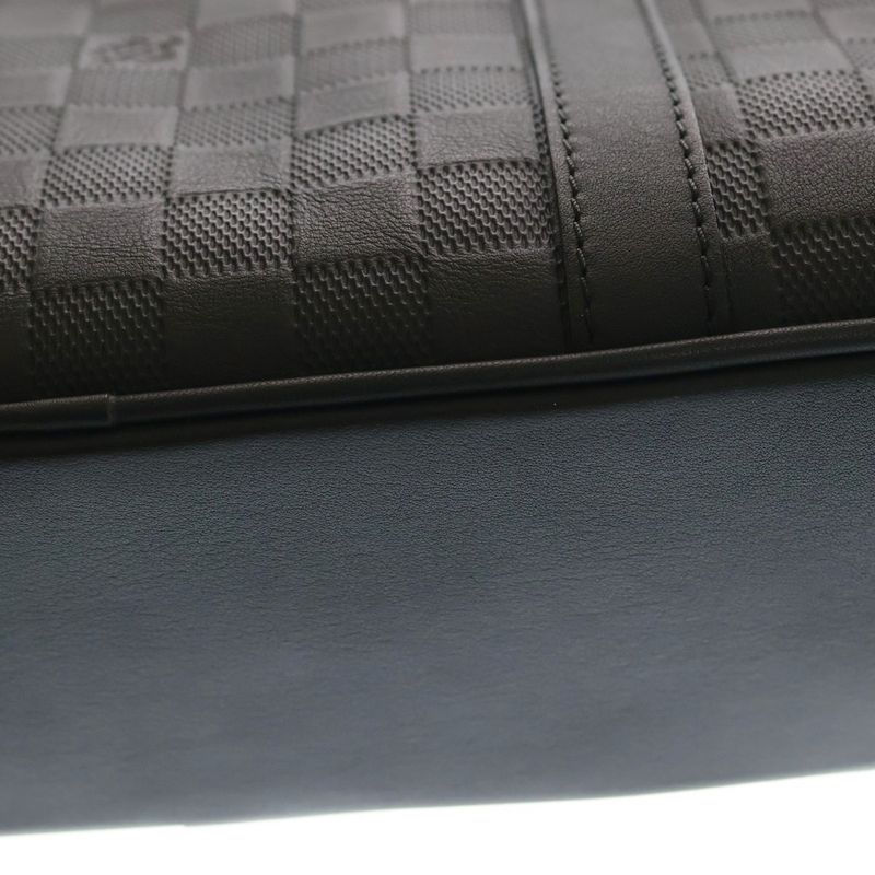 Louis Vuitton Neo Tadao Damier Infini Shoulder Bag Black