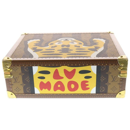 Louis Vuitton LV Nigo Cotoville 40 Monogram Trunk Case Brown Hat
