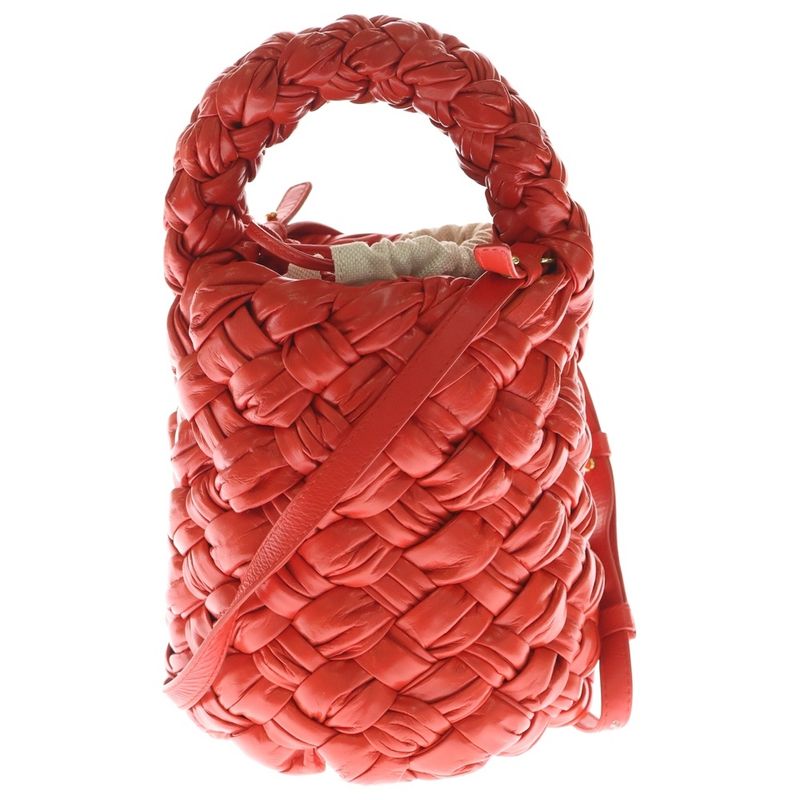 Bottega Veneta Kalimero Bucket Bag Intrecciato 2-Way