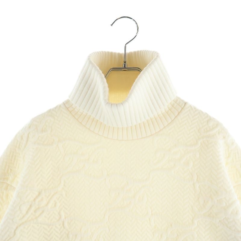 Fendi Calligraphy Logo Zucca Knit Sweater