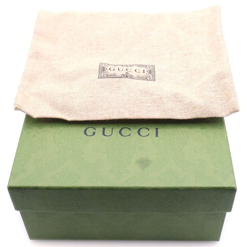 Gucci Horsebit Super Mini Leather Chain Shoulder Bag Blue