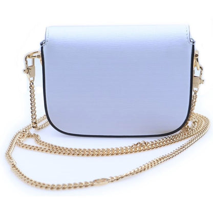Gucci Horsebit Super Mini Leather Chain Shoulder Bag Blue