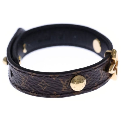 Louis Vuitton Bracelet Blooming Leather Brown
