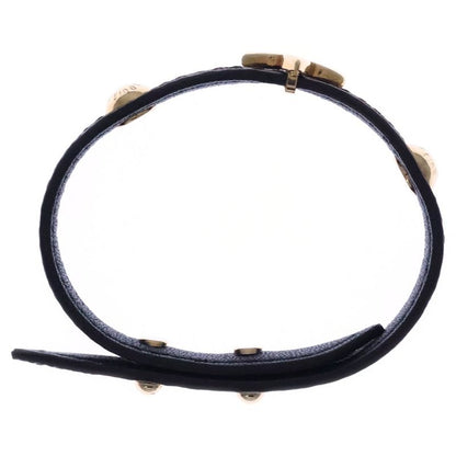 Louis Vuitton Bracelet Blooming Leather Brown