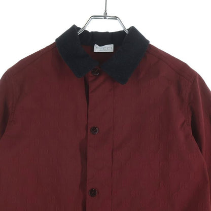 Gucci GG Jaguar Oversized Coat Red Xwa 27
