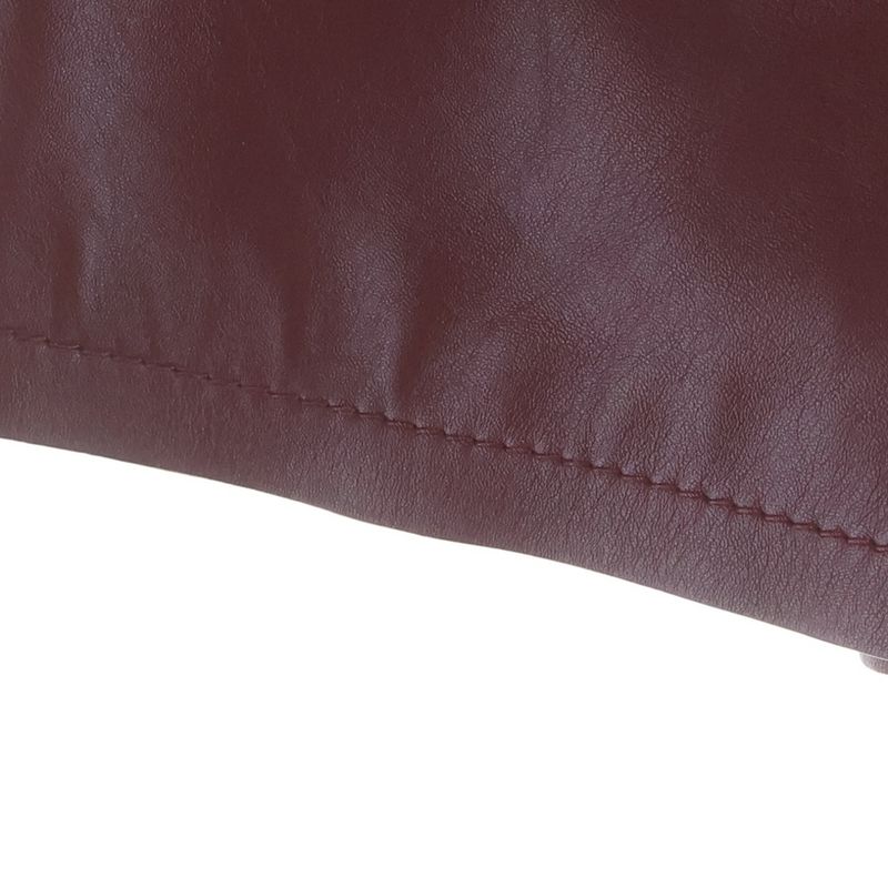 Gucci Horsebit Leather Shorts Red Pants Bordeaux