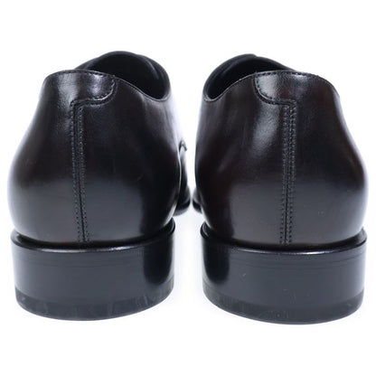 Dior Plain Toe Leather Shoes Brown