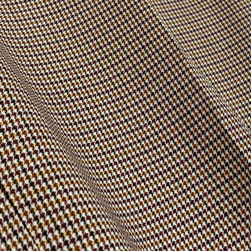 Gucci Ec2 《》 Recent Houndstooth Trousers Pants 48 Brown Wool
