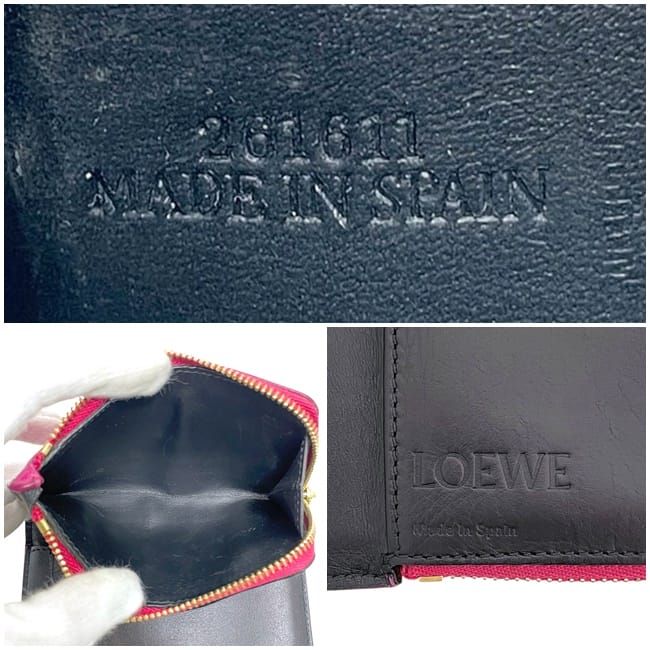 Loewe Lshape Zipper Coin Case Pink Linen 101.88p30