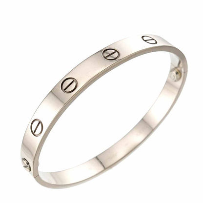 Cartier Love Bracelet 16 18K WG White Gold 750 Bangle