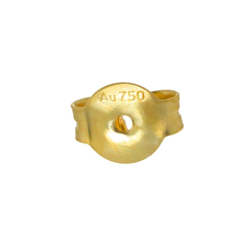Gucci GG Running Logo Baby Pearl Earrings 18K YG Yellow Gold