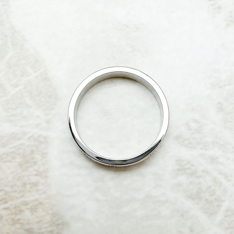 Cartier Happy Birthday White Gold Ring 58