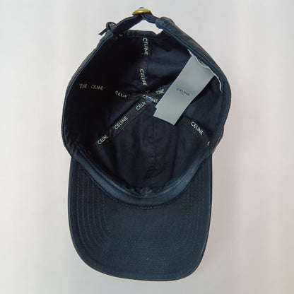 Celine Triomphe Baseball Cap Black