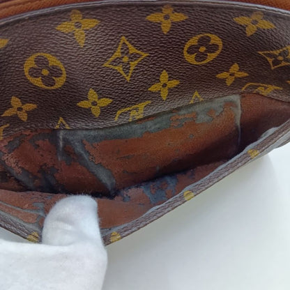 Louis Vuitton Monogram Orcee Second Bag Brown Pocket Sticky