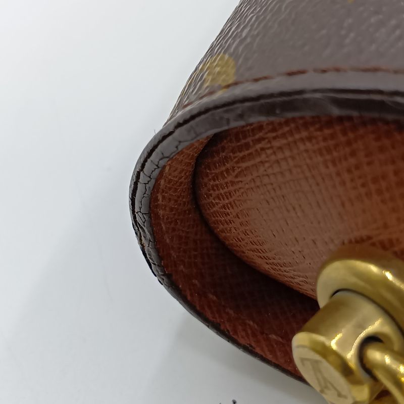 Louis Vuitton Monogram Orcee Second Bag Brown Pocket Sticky
