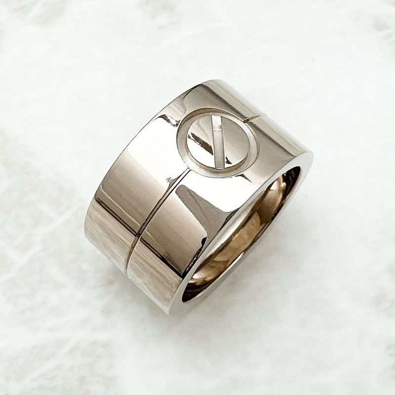 Cartier High Love White Gold Ring 51
