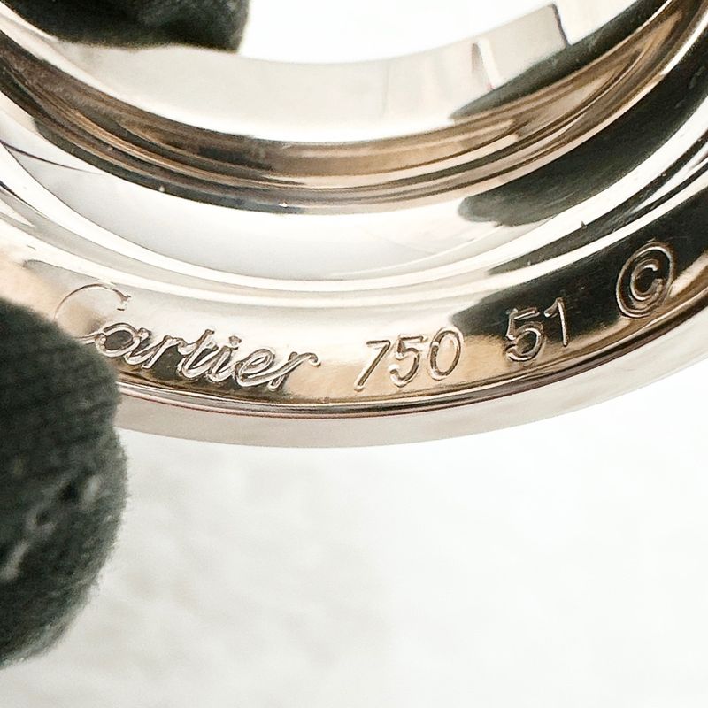 Cartier High Love White Gold Ring 51