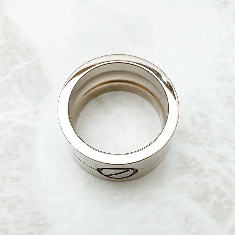 Cartier High Love White Gold Ring 51
