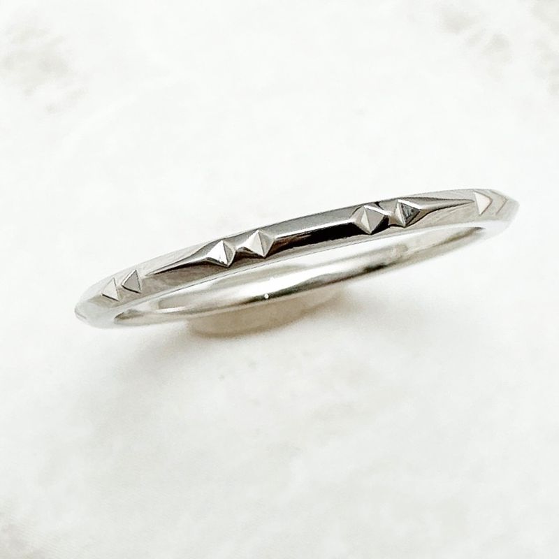 Tiffany & Co. Tru Band White Gold Ring