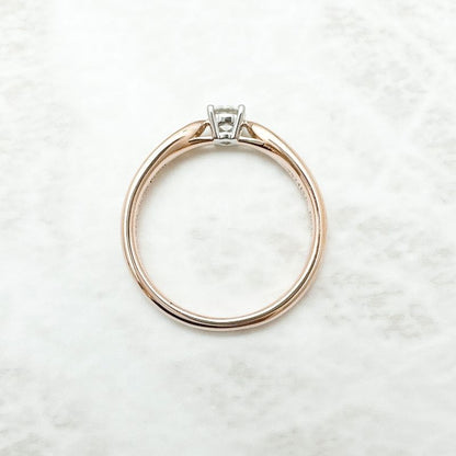 Tiffany & Co. Harmony Diamond Pink Gold Platinum Ring